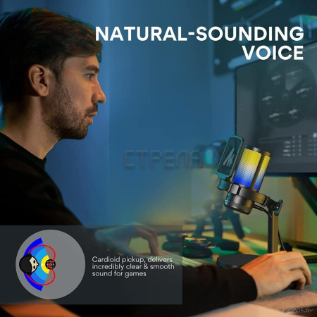 Проводной микрофон Maono DM20 (черный)