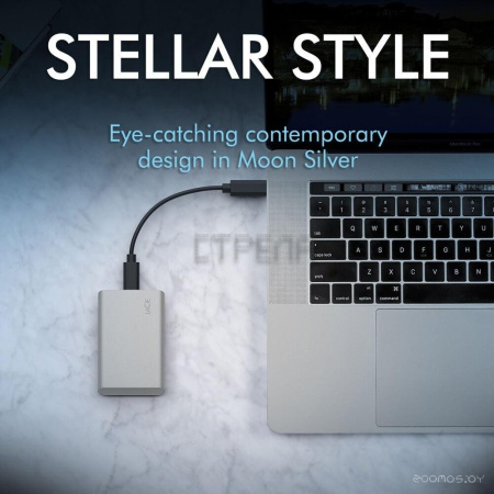 Внешний накопитель LACIE Portable V2 2TB STKS2000400