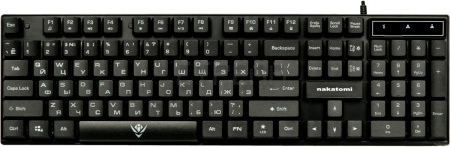 Клавиатура Nakatomi KG-23U (черный)