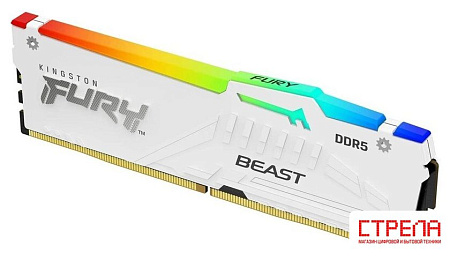 Оперативная память Kingston FURY Beast RGB 16ГБ DDR5 6000 МГц KF560C36BWE2A-16