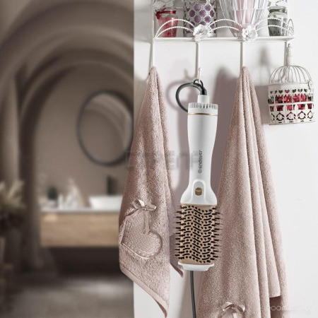 Фен-щетка Endever Aurora-500 (белый)