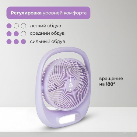 Вентилятор Evolution AirLeaf AL-101 (фиолетовый)