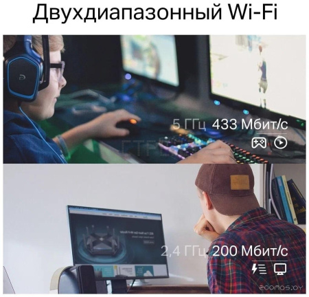 Wi-Fi адаптер TP-Link Archer T2E