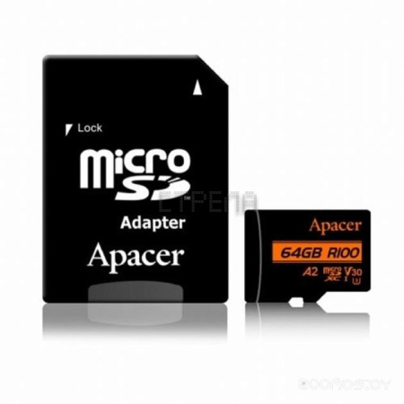 Карта памяти Apacer AP64GMCSX10U8-R