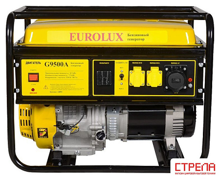 Бензиновый генератор Eurolux G9500A