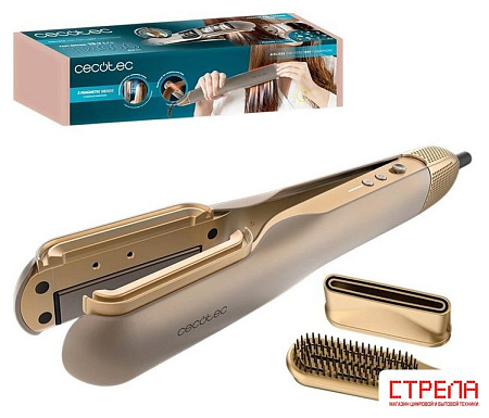 Выпрямитель Cecotec AirLisse 2 в 1 ForceDry Champagne 111302