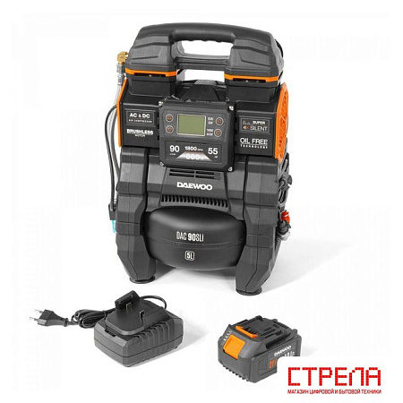 Компрессор Daewoo Power DAC 90S Li Set (с 1-им АКБ)