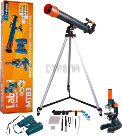 Детский микроскоп, телескоп, бинокль Levenhuk LabZZ MTВ3 69698