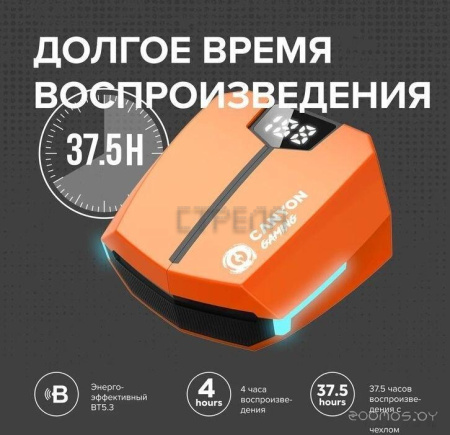 Наушники Canyon Doublebee GTWS-2 (черный)