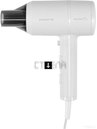Фен Polaris PHD 2044Ti Quattro Ionic (белый/серый)