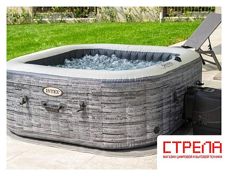Надувной бассейн Intex Greystone Deluxe 28452 (196х71)