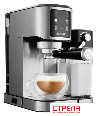 Рожковая кофеварка Sencor SES 4910SS
