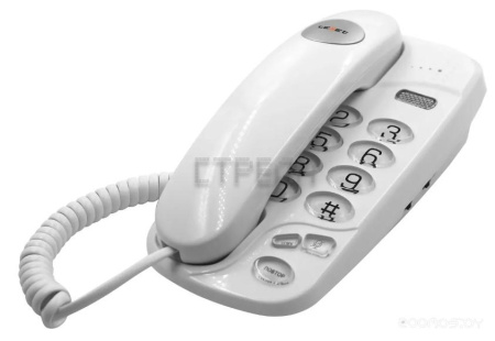 Проводной телефон TeXet TX-238 (белый)