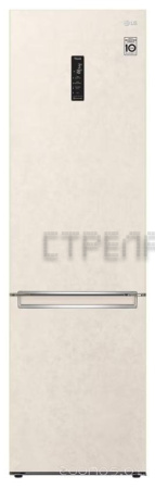 Холодильник с нижней морозильной камерой LG GC-B509SESM