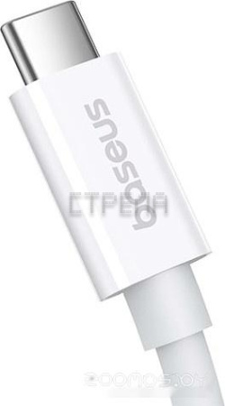 Кабель Baseus Superior Series 2 USB4 Full-Function Fast Charging Cable 240W USB Type-C - USB Type-C (1 м, белый)