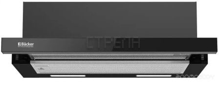 Кухонная вытяжка Backer TH60L-15F1K-BG