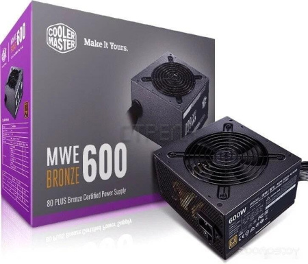 Блок питания Cooler Master MWE 600 Bronze V2 MPE-6001-ACAAB-EU