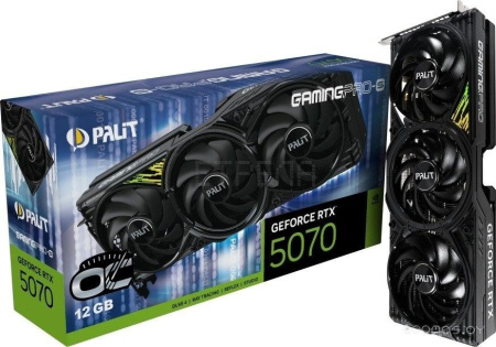 Видеокарта PALIT GeForce RTX 5070 GamingPro-S OC NE75070T19K9-GB2050U