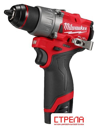 Дрель-шуруповерт Milwaukee M12 FUEL M12FDD2-202X 4933479873 (с 2-мя АКБ 2 Ач, кейс)