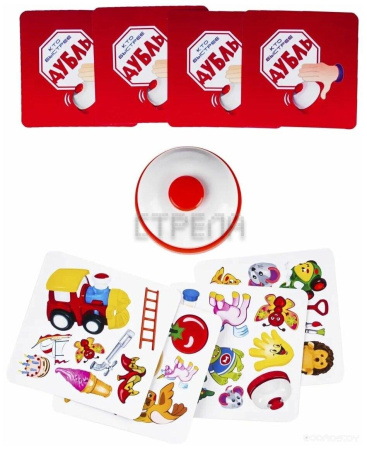 Детская настольная игра Dream Makers Дубль. Кто быстрее 2103C