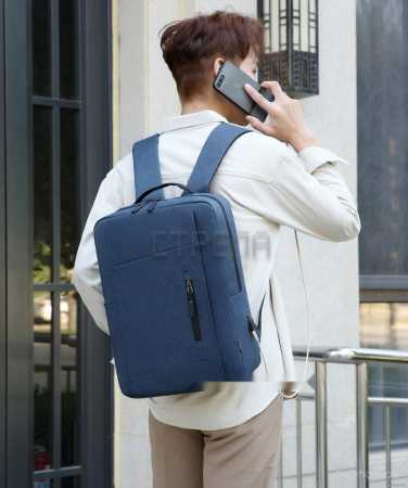 Городской рюкзак Miru Skinny 15.6 (синий)