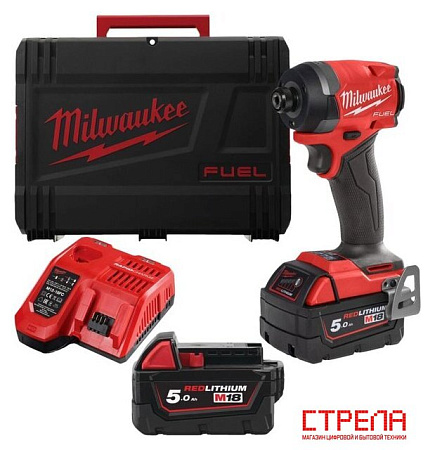 Винтоверт Milwaukee M18 FUEL M18FID3-502X 4933479865 (с 2-мя АКБ, кейс)