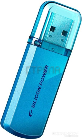 USB Flash Silicon Power Helios 101 Blue 64GB (SP064GBUF2101V1B)