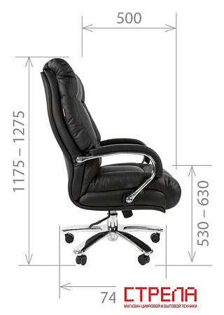 Офисное кресло CHAIRMAN 405 (экокожа)