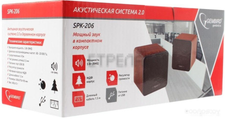 Акустика Gembird SPK-206