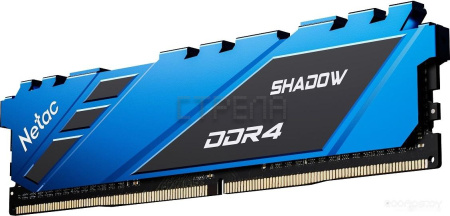Оперативная память Netac Shadow 16ГБ DDR4 2666 МГц NTSDD4P26SP-16B