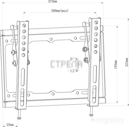 Кронштейн MasterKron PLN07-22T
