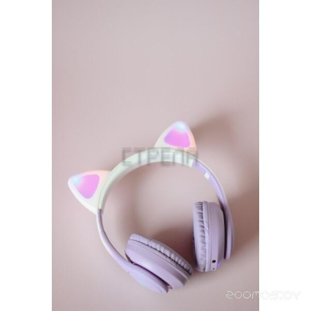 Наушники Miru Cat EP-W10 (сиреневый)