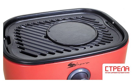 Портативный газовый гриль Sahara Mini BBQ (серый)