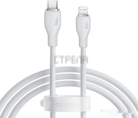 Кабель Baseus Pudding Series Fast Charging USB Type-C - Lightning (2 м, белый)