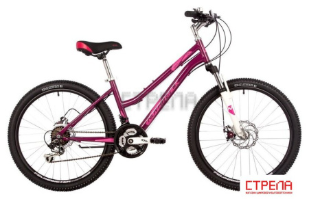 Велосипед Novatrack Jenny Pro D new 2023 (вишневый)