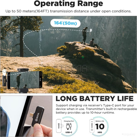 Радиосистема Boya BY-WM3T2-U2