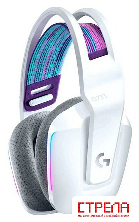 Наушники Logitech G733 Lightspeed Wireless (белый)