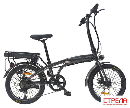 Электровелосипед Hiper Engine Fold X3 Graphite 2025