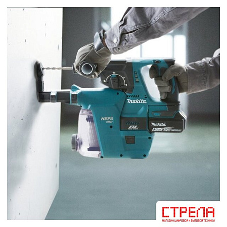 Перфоратор Makita DHR242RT (с 1-им АКБ, кейс)