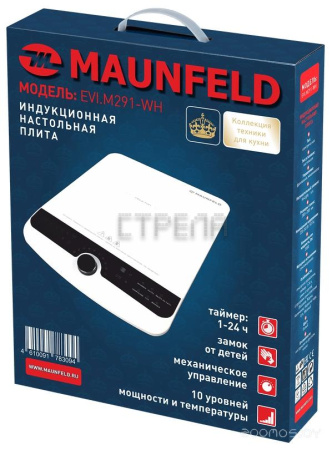Настольная плита Maunfeld EVI.M291-WH
