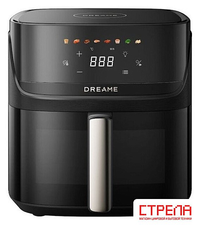 Аэрогриль (аэрофритюрница) Dreame Air Fryer AF10 (черный)