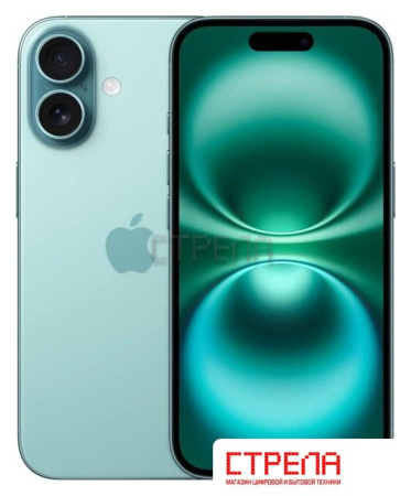 Телефон Apple iPhone 16 128GB (бирюзовый)