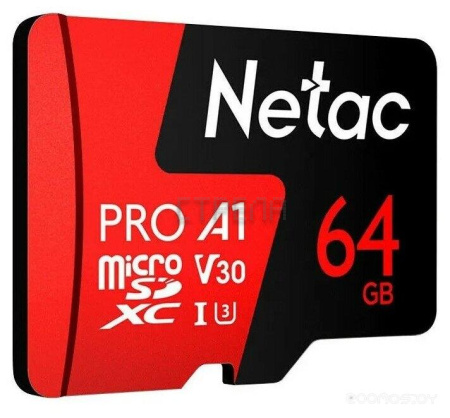Карта памяти Netac P500 Extreme Pro 64GB NT02P500PRO-064G-S