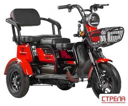 Электроскутер Rutrike Бумеранг (красный)