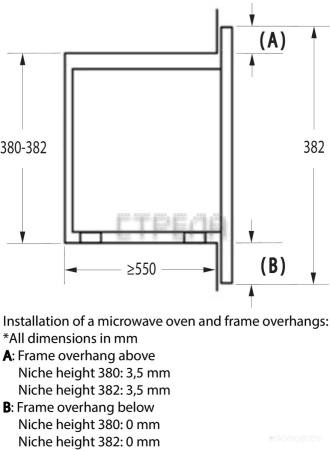 Микроволновая печь Gorenje BMI251SG3BG