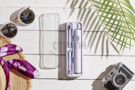 Электрическая зубная щетка Dr.Bei BY-V12 (фиолетовый)