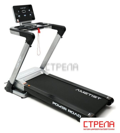 Электрическая беговая дорожка AMETIST Power Road Gray