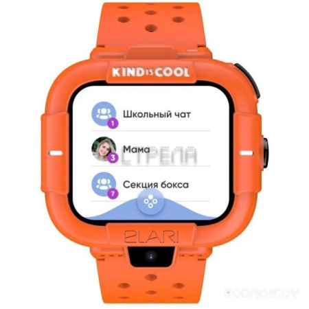 Детские умные часы Elari KidPhone MB (оранжевый)