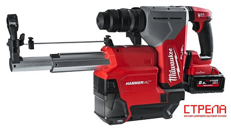Перфоратор Milwaukee M18 ONE FHPX DEL-552C Fuel One-Key 4933478498 (с 2-мя АКБ, кейс)