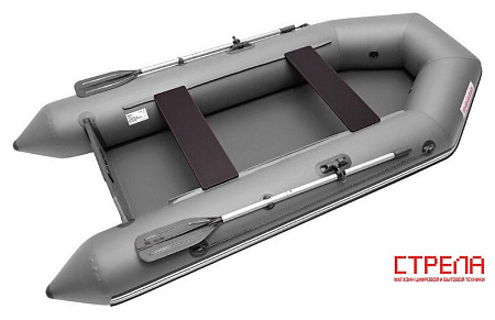 Моторная лодка Roger Boat Standart 2800 (с привалом, серый)